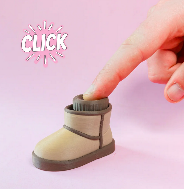 Clicker Fidget Toy - Botas UGG