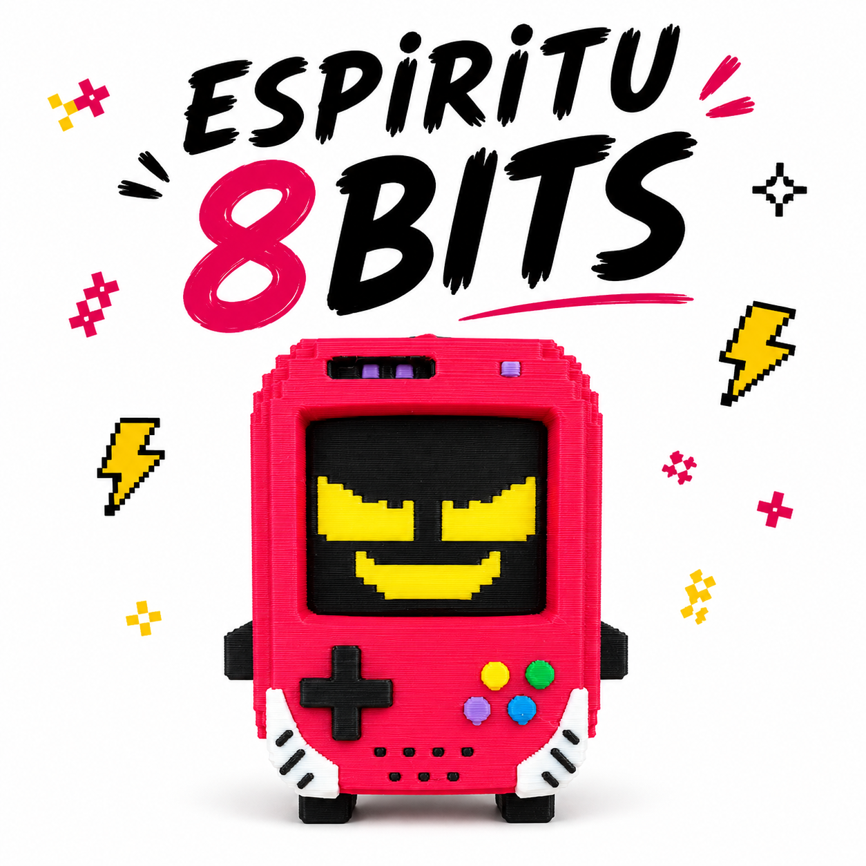 Espíritu Fortnite 8Bits – Figura 3D Gamer Retro