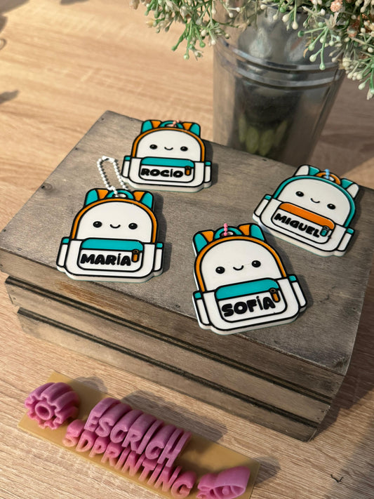 🔑 Llavero NFC Para Mochila - ¡El llavero que salvará tus días!