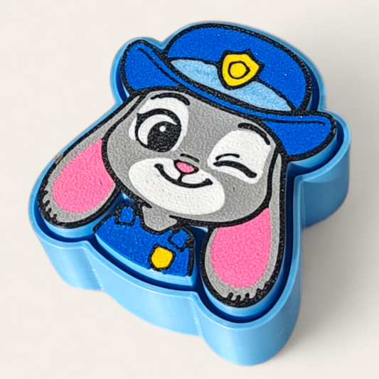 🐰🦊 Clicker Fidget Toy – Zootropolis
