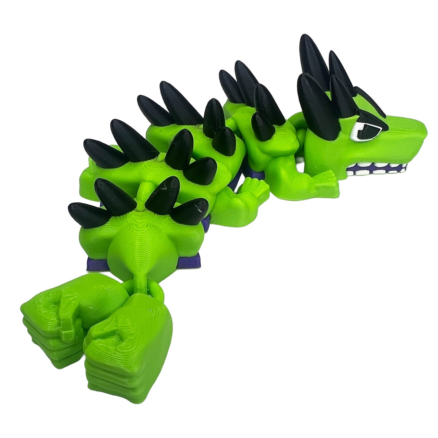🐉 Dragòn Flexi mini - Hulk