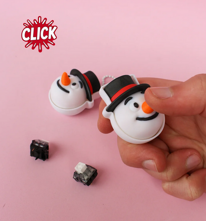 Clicker Fidget Toy - Frosty el Muñeco de Nieve ⛄❄