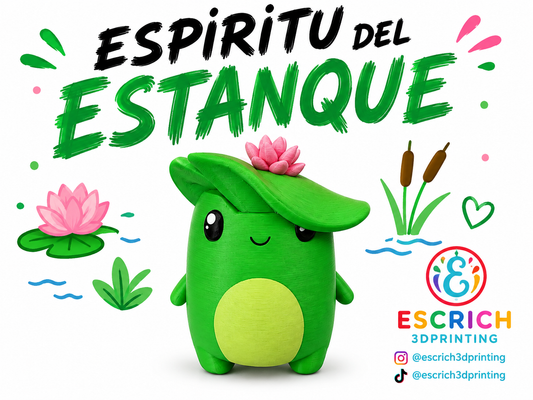 Espíritu del Estanque Fortnite – Figura Decorativa Impresa en 3D