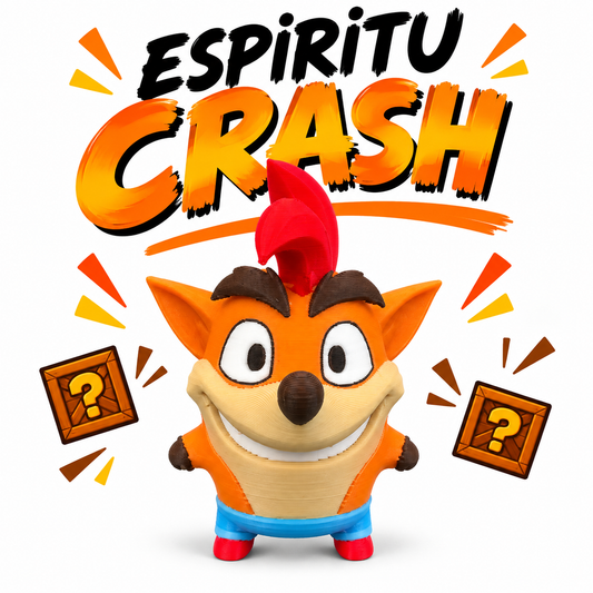 Espíritu Crash Fortnite – Figura 3D Coleccionable