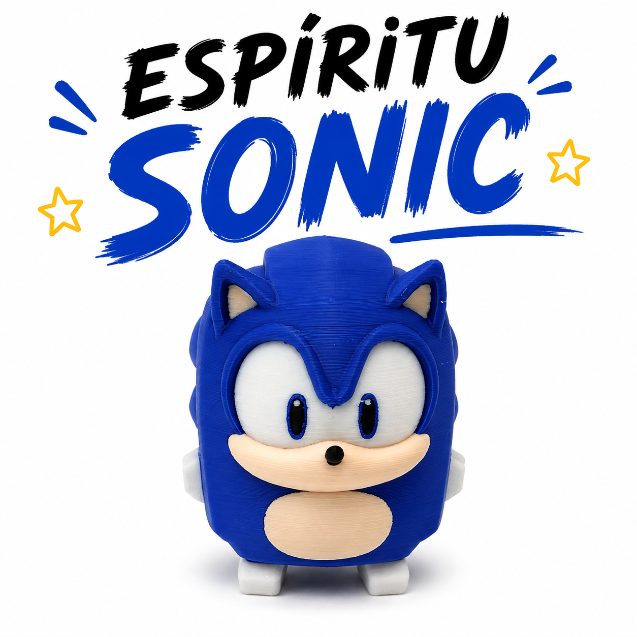 Espíritu Sonic Fortnite – Figura Decorativa 3D Impresa