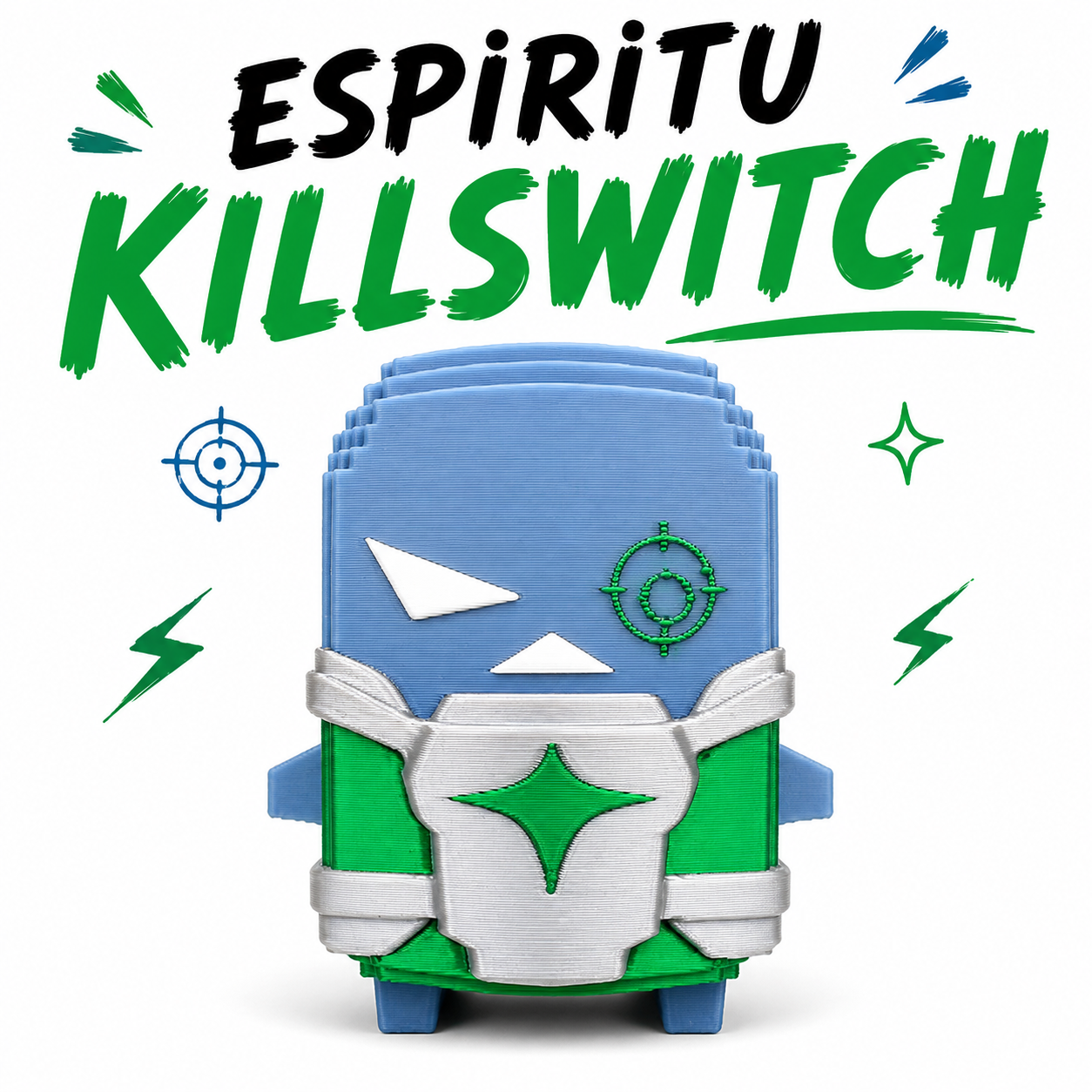Espíritu Killswitch Fortnite – Figura 3D Decorativa Impresa en 3D
