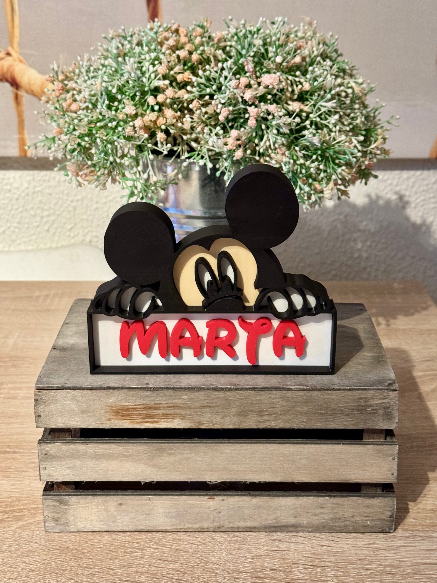 Cartel Mickey Personalizado