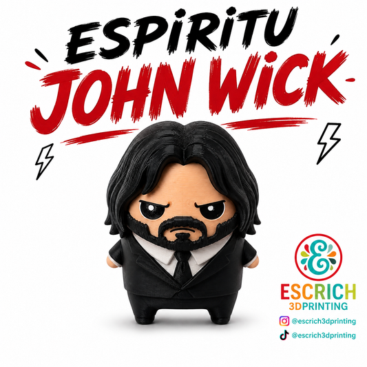 Espíritu John Wick Fortnite – Figura Impresa en 3D