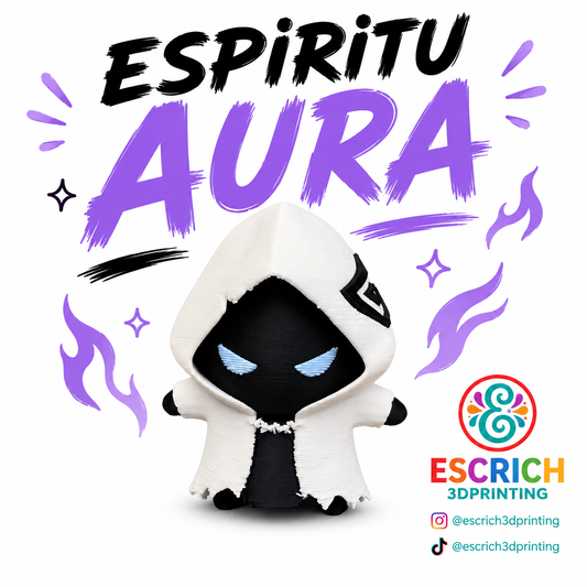 Espíritu Aura Fortnite – Figura Impresa en 3D
