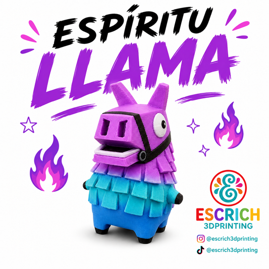Espíritu Llama Fortnite – Figura Impresa en 3D