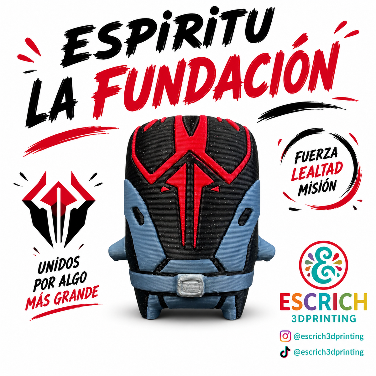 Espíritu La Fundación Fortnite – Figura Impresa en 3D