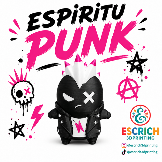 Espíritu Punk Fortnite – Figura Impresa en 3D