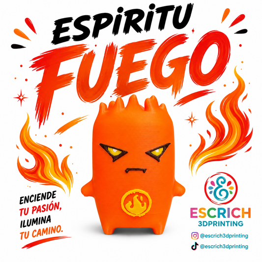 Espíritu Fuego Fortnite – Figura Impresa en 3D