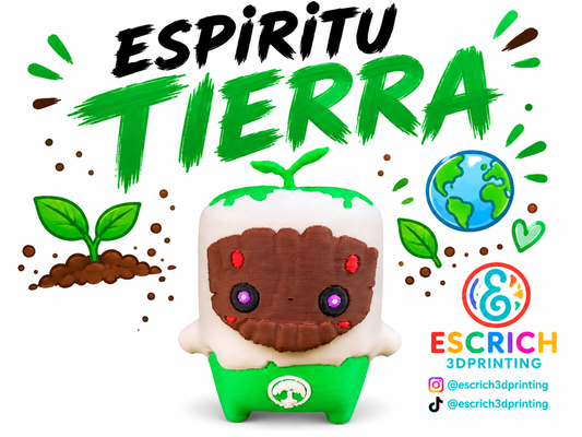 Espíritu Tierra Fortnite – Figura Impresa en 3D