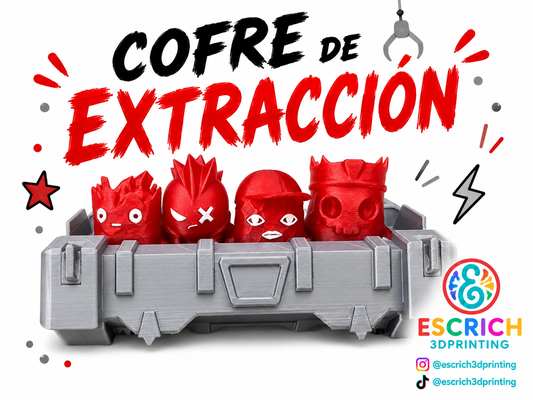 Cofre de Extracción Fortnite | Figuras 3D Coleccionables