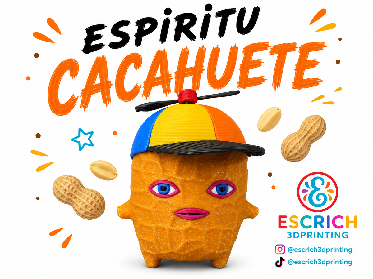 Espíritu Cacahuete Fortnite | Figura 3D Coleccionable