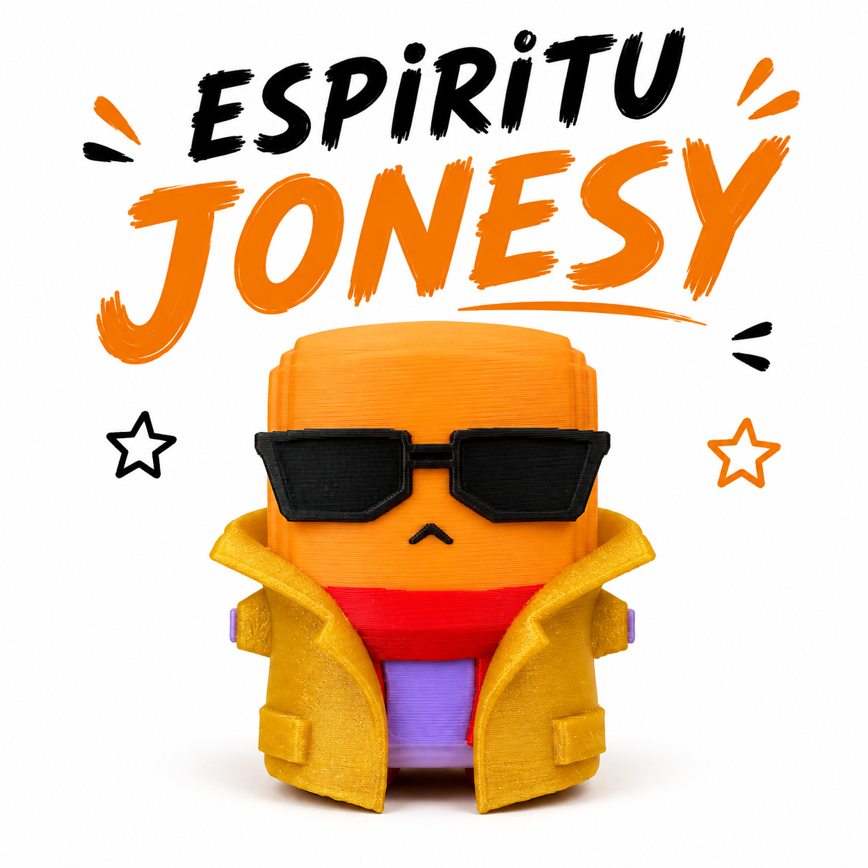 Espíritu Jonesy – Figura 3D Inspirada en Fortnite