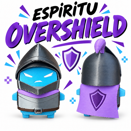 Espíritu Overshield Fortnite – Figura 3D Coleccionable