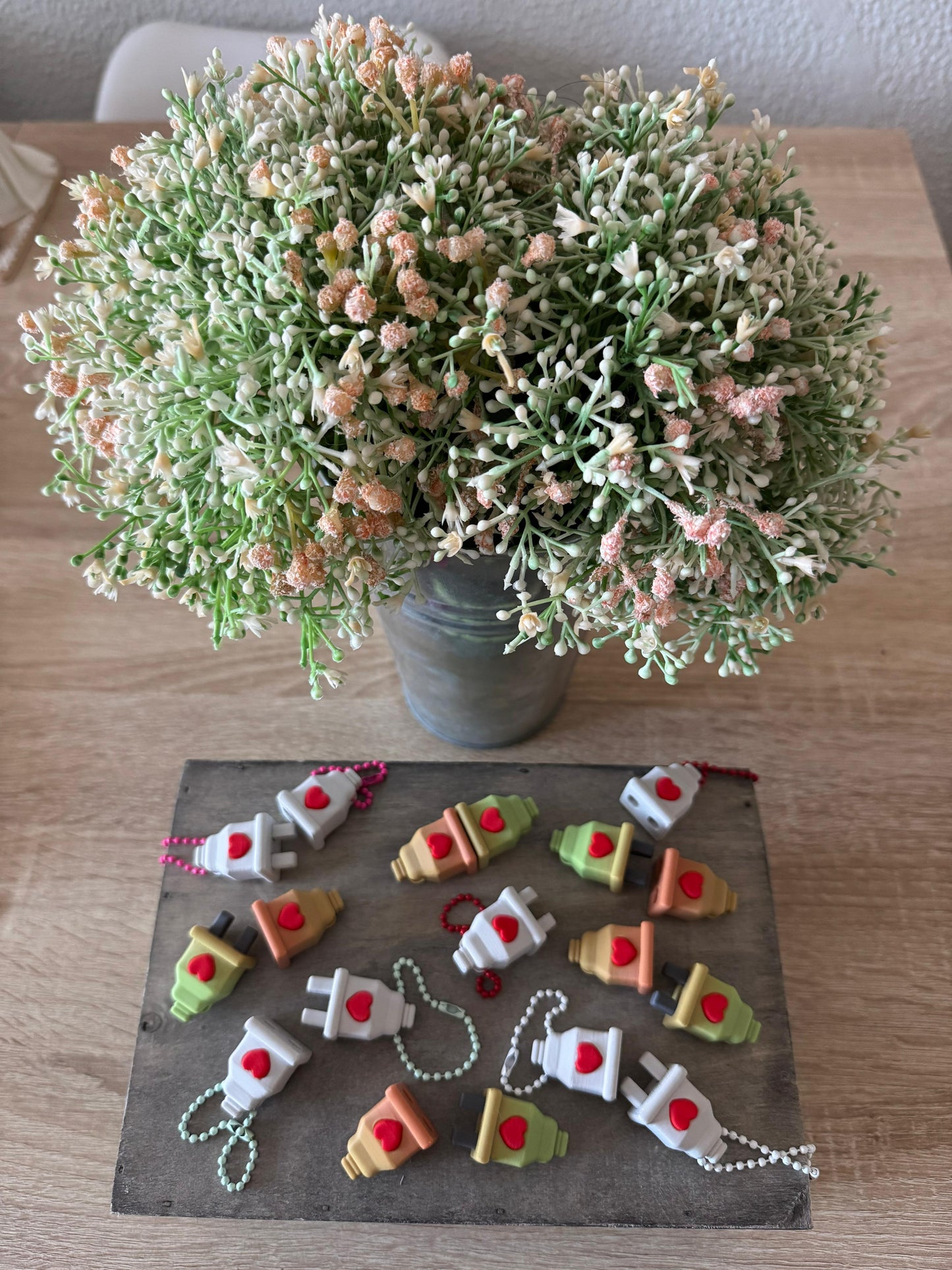 🔑 Llaveros Enchufe - San Valentín