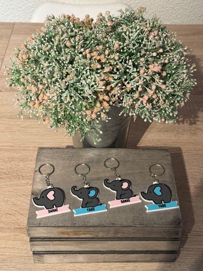 🔑 Llavero elefantito