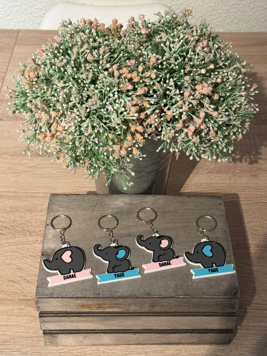 🔑 Llavero elefantito