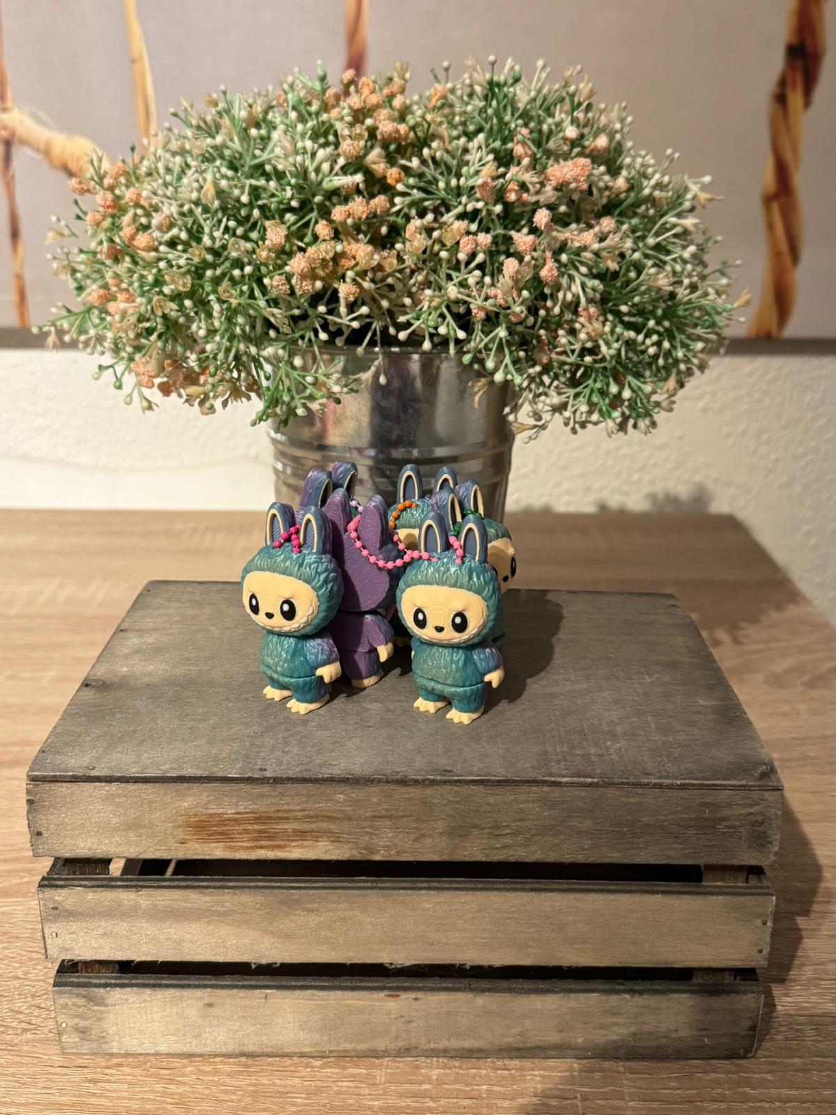 🔑Llavero Flexi Labubu