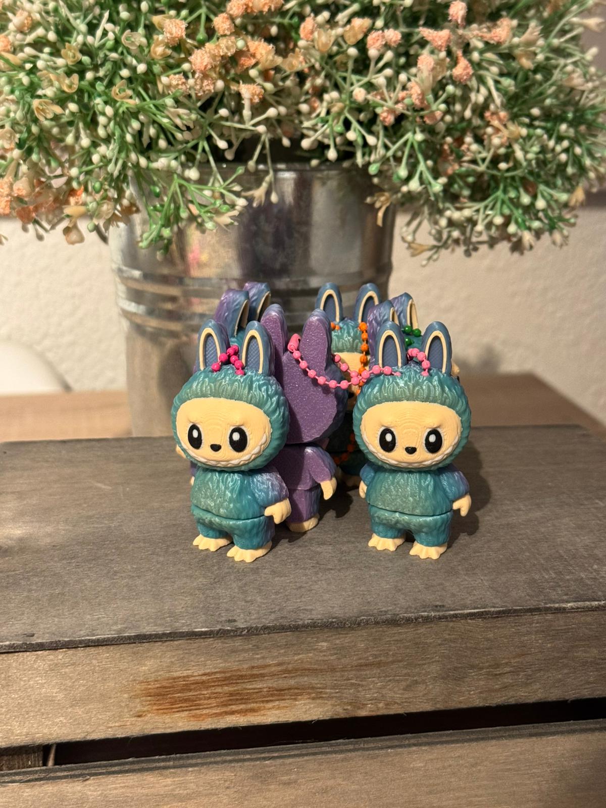 🔑Llavero Flexi Labubu