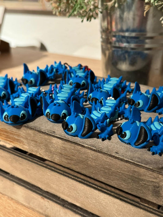 🔑Llavero Stitch flexi - Mini 🛸