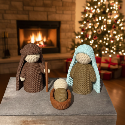 Nacimiento estilo Crochet 💫