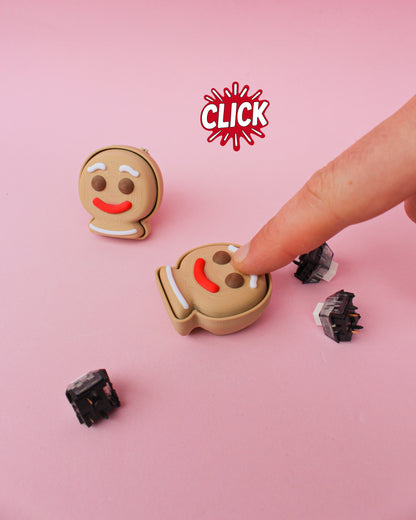 Clicker Fidget Toy - Galletita de Jengibre 🍪🎄