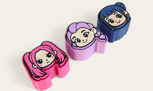 KPop Demon Hunters - Chibi Style Clickers