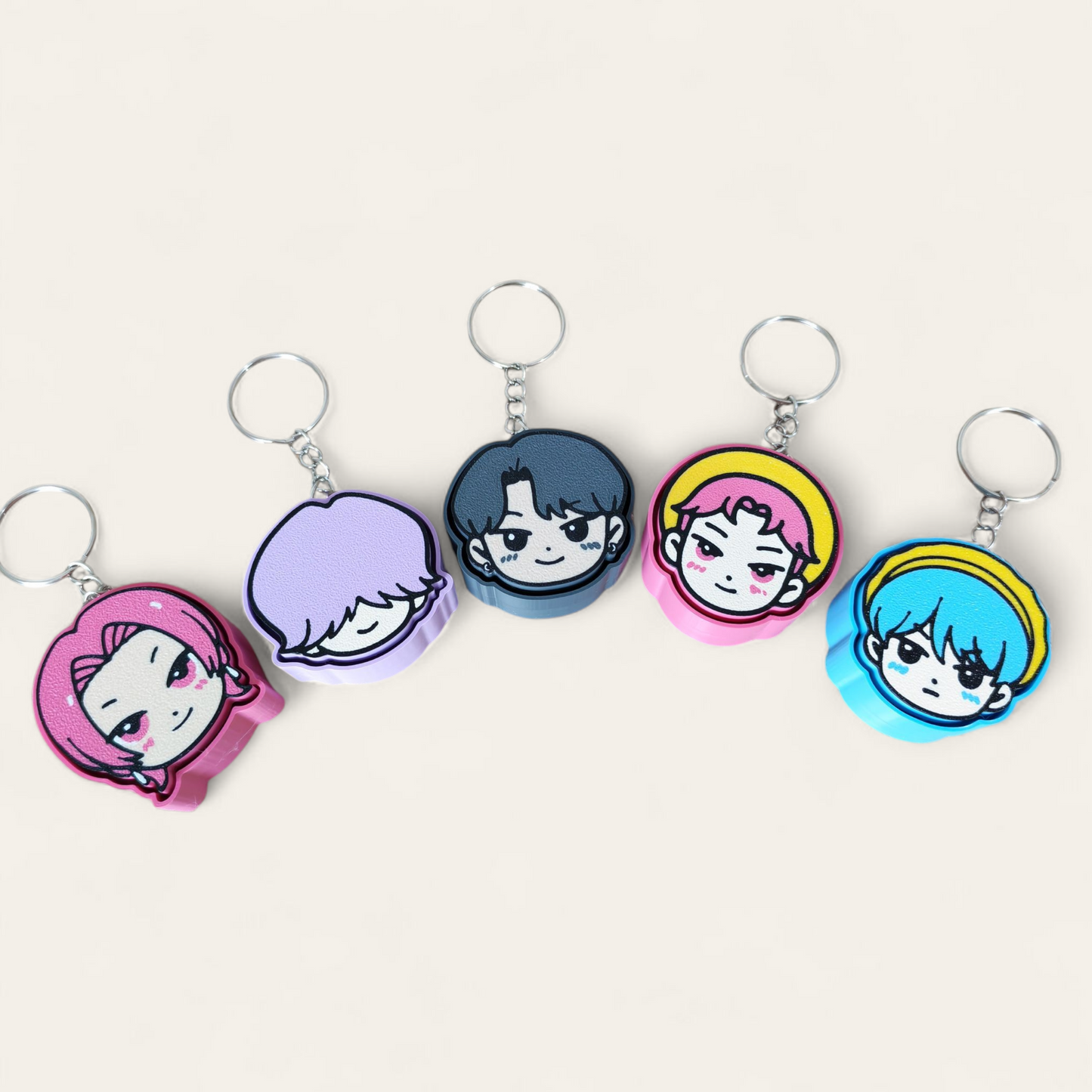 K-Pop Demon Hunters - Saja Boys - Chibi Style Clickers