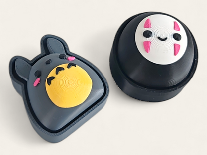 Clicker Fidget Toy - Totoro y "Sin Cara"