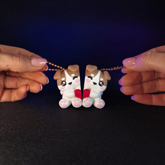 🐶Better Together · Llavero Perritos Magnéticos