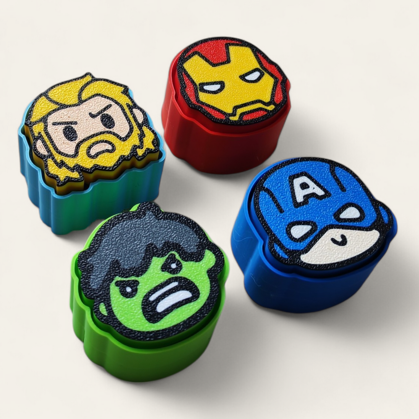 🦸‍♂️Clickers Fidget Toys - Superheroes Chibi