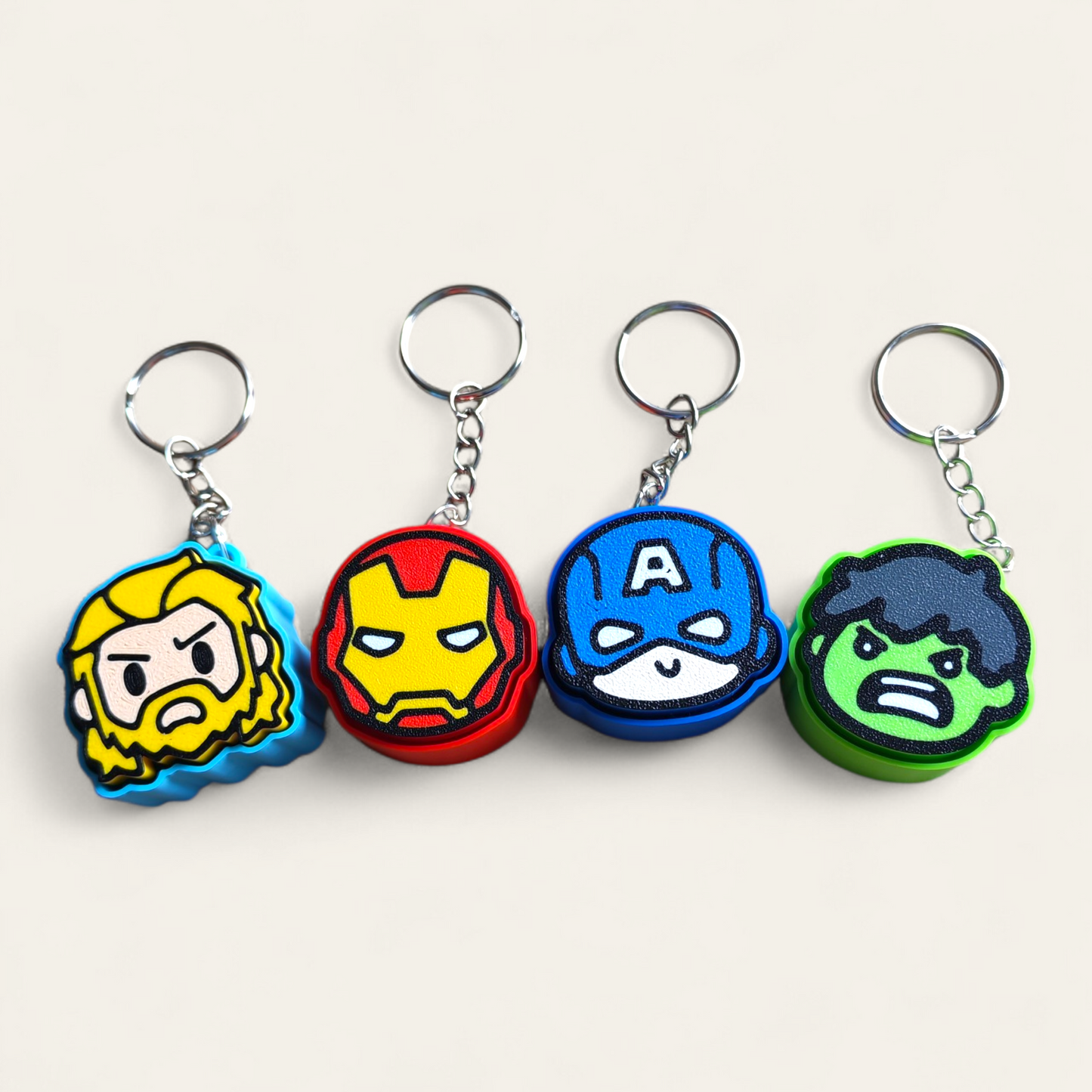 🦸‍♂️Clickers Fidget Toys - Superheroes Chibi