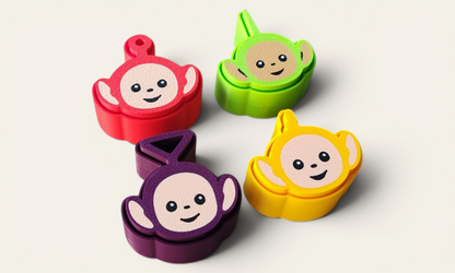 🌈 Clickers Fidget Toys – Teletubbies Edition 🌈
