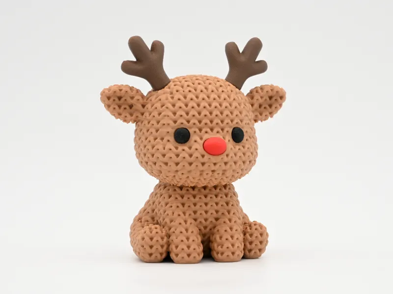 Figuras Navideñas 3D Kawaii | Amigos Navideños