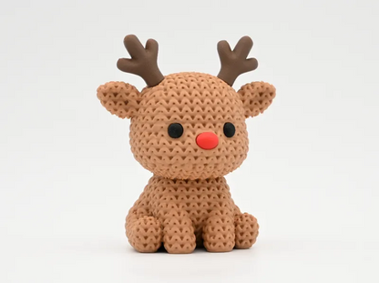 Figuras Navideñas 3D Kawaii | Amigos Navideños