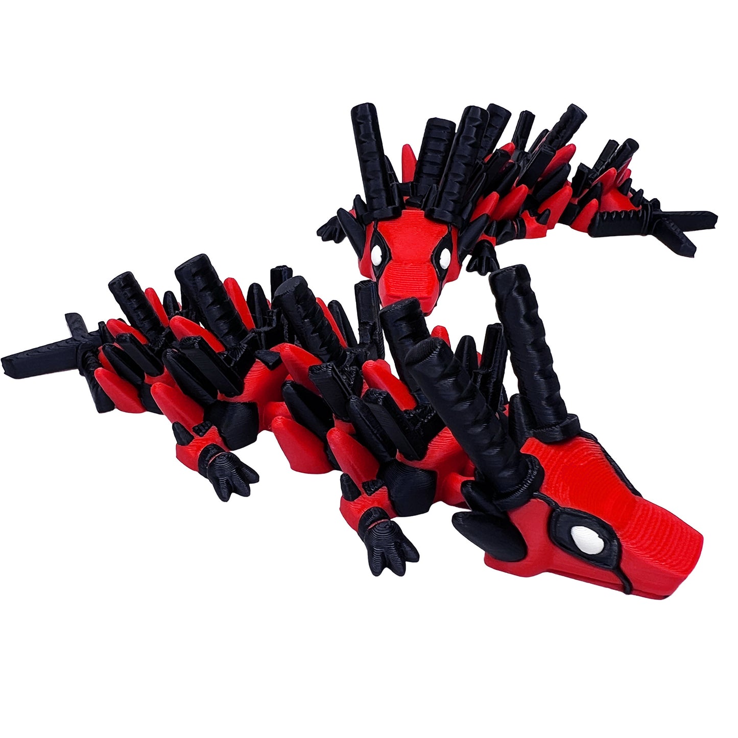 🐉 Dragòn Flexi mini - Deadpool