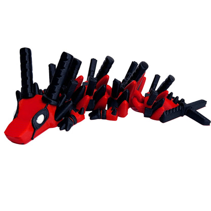 🐉 Dragòn Flexi mini - Deadpool