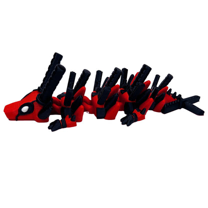 🐉 Dragòn Flexi mini - Deadpool