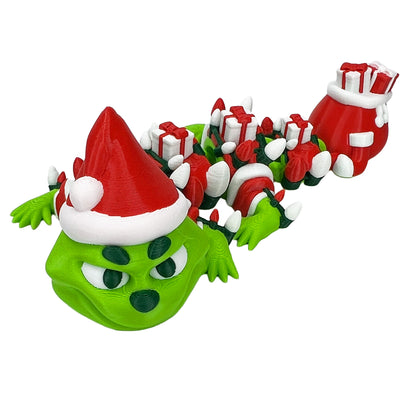 🐉 Dragòn Flexi mini - Grinch 🎄