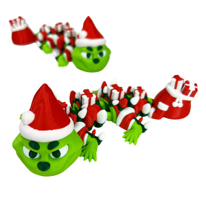 🐉 Dragòn Flexi mini - Grinch 🎄