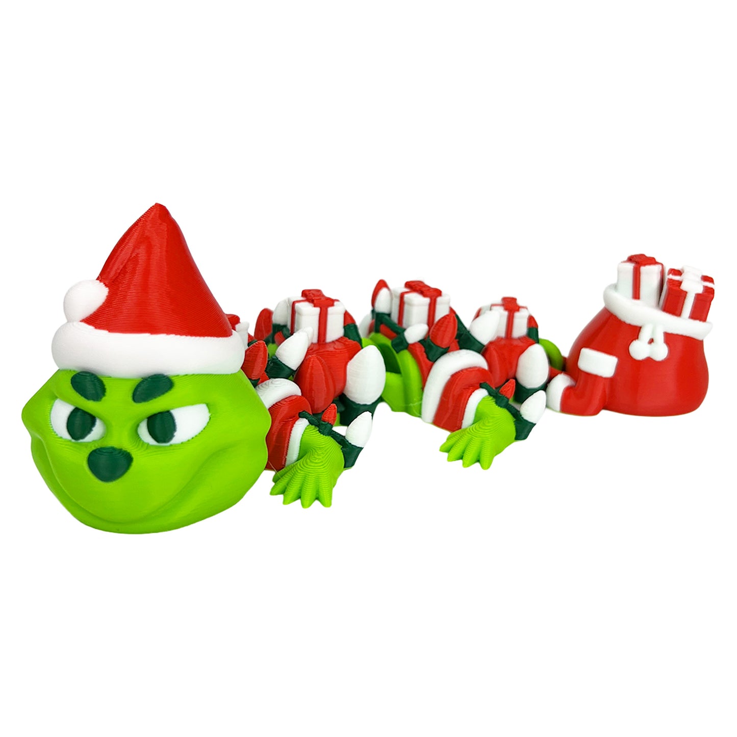 🐉 Dragòn Flexi mini - Grinch 🎄