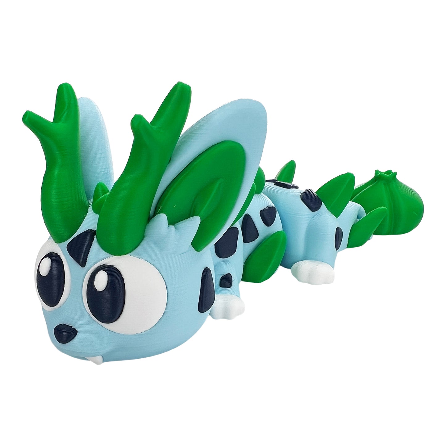 🔥💧🌪️🌱 Dragones Flexi Mini de los 4 Elementos | Figuras Articuladas Impresas en 3D
