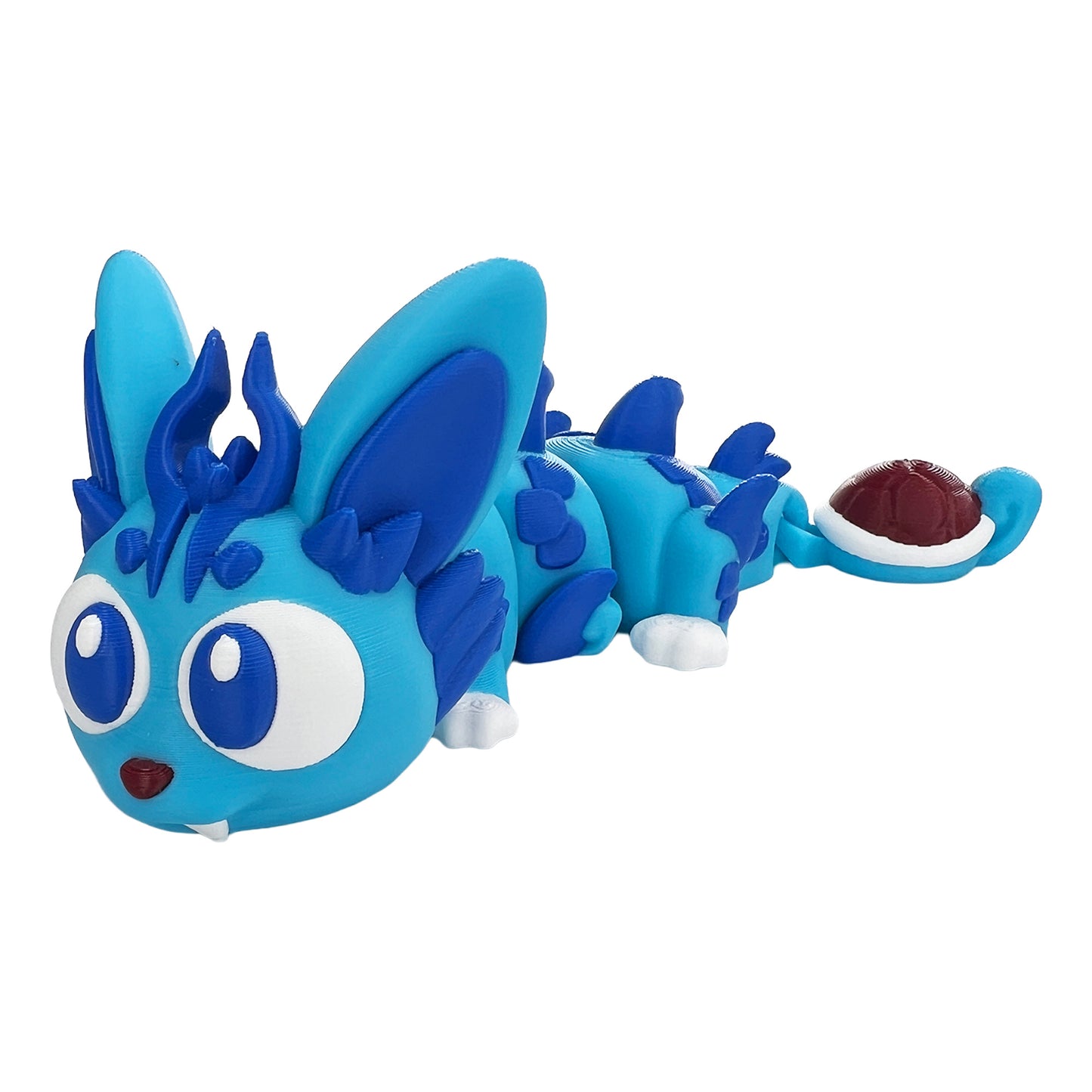 🔥💧🌪️🌱 Dragones Flexi Mini de los 4 Elementos | Figuras Articuladas Impresas en 3D