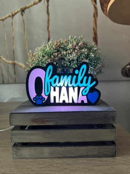 🌺Ohana Caja de Luz