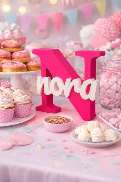 Inicial Decorativa Personalizada | Regalo Original para Comunión