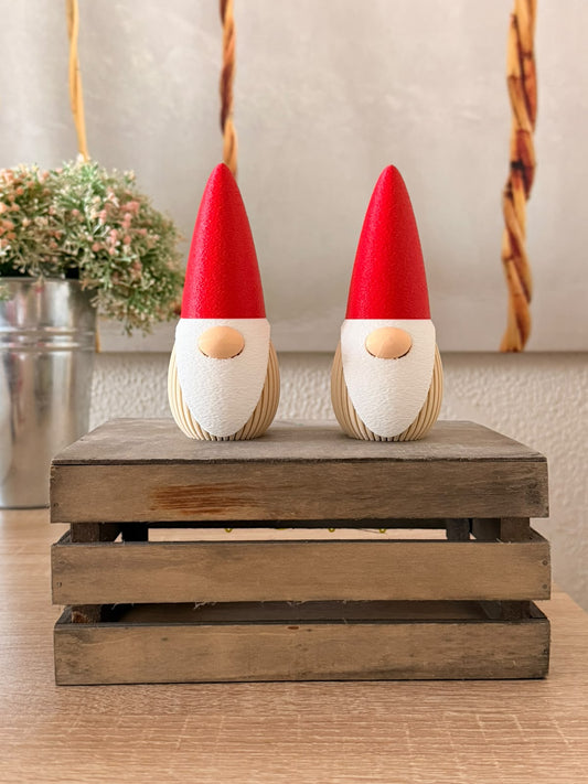 Gnomo Navideño Minimalista 3D | Decoración de Navidad